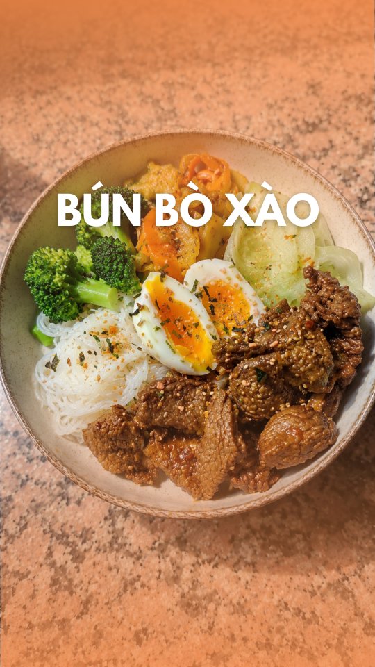 🥗 Bun Bo Xao (Ensalada vietnamita) 🥗